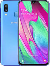 Best available price of Samsung Galaxy A40 in Colombia